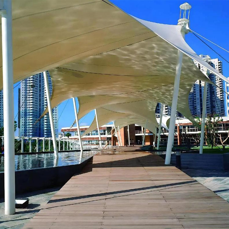 格尔木市膜结构景观棚