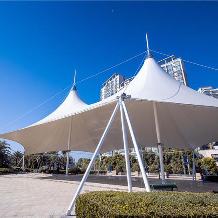 格尔木市膜结构景观棚