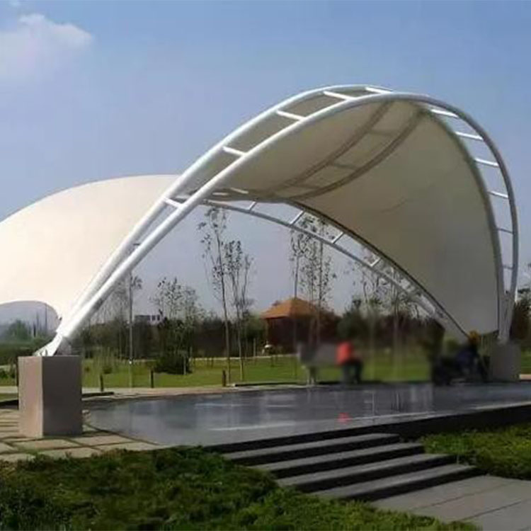 格尔木市膜结构景观棚