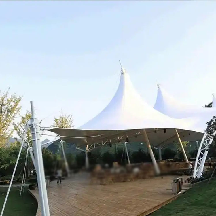 格尔木市膜结构景观棚