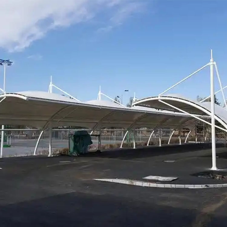 格尔木市膜结构电动车棚