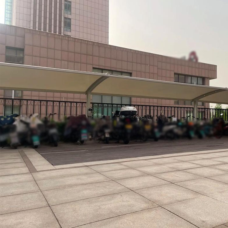 格尔木市膜结构电动车棚