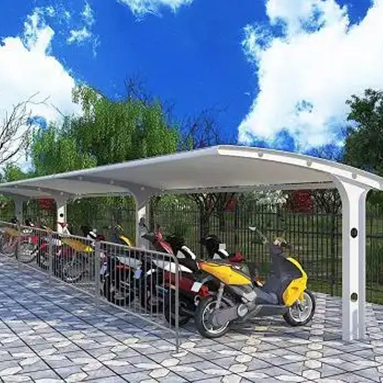 格尔木市膜结构电动车棚